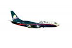 N462AT, AirTran, Boeing 737-297, 737-200 series, photo-object, object, cut-out, cutout, TAFV21P11_12F