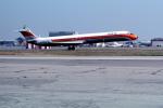 N924PS, PSA, Pacific Southwest Airlines, McDonnell Douglas MD-81, Taking-off, JT8D, Super-80, TAFV28P05_16
