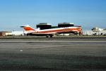 N537PS, Boeing 727-214, PSA, Pacific Southwest Airlines, Taking-off, 727-200 series, Smileliner, TAFV29P03_10