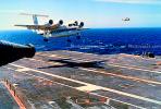 Aircraft Carrier Landing, 8-A Buffalo, QSRA, Quiet Short-haul Research Aircraft, C8-A Buffalo, NASA, TARV01P10_17.2046
