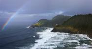 Heceta Head Lighthouse, Oregon, West Coast, Pacific Ocean, TLHV03P05_19B