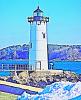 Portsmouth Harbor Lighthouse, New castle Island, New Hampshire, Atlantic Ocean, East Coast, Eastern Seaboard, Harbor, Paintography, TLHV05P11_11D
