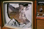 glass shattered, TV, Television, TMRV01P03_04