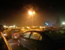 parked cars, night, fog, nighttime, TOLD01_045