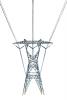 outline, Transmission Lines, Powerline, Powerpole, line drawing, photo-object, object, cut-out, cutout, shape, TPDV02P11_04F