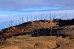 Hills with Wind Power Towers, Tehachapi California, TPWD01_017