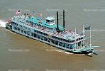 Paddle Wheel Steamer Natchez, Mississippi River, New Orleans, TSPV01P05_14B.1718