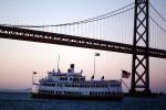 Hornblower Ship, San Francisco Oakland Bay Bridge, TSPV02P09_17