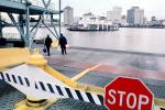 STOP, Car Ferry, Mississippi River, New Orleans, Ferry, Ferryboat, TSPV05P04_04