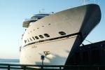 Bow, Asuka, Luxury Passenger Ship, Dock, Harbor, TSPV05P07_02