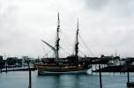 Lady Washington, harbor, Westport, Washington, TSTV01P08_04