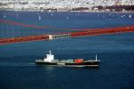 Ever Valor Container Ship, Evergreen Shipping, IMO: 7729265, Golden Gate Bridge, TSWV02P03_14