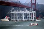 Zhen Hua 4, Heavy lift vessel, shipping large cranes from China to Oakland, Golden Gate Bridge, Gantry Cranes, IMO: 7354292, TSWV06P02_16