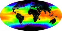 world map, MODIS Global Sea Surface Temperature, UPDD01_039