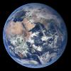 Blue Marble Earth, globe, Africa, clouds, oceans, UPED01_020