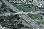 Cloverleaf Interchange, overpass, underpass, freeway, highway, VARV01P02_18