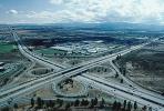 Cloverleaf Interchange, overpass, underpass, freeway, highway, Interstate Highway I-680, I-580, 1 October 1983, VARV01P04_10