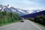 Bus on the Highway, Chugach Mountains, forest, highway-4, VBSV02P08_04