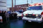 ambulance, flashing lights, Potrero Hill, Car Accident, Auto, Automobile, VCAV02P11_14