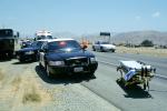 car and truck accident, Interstate Highway I-5 near Grapevine, California, VCAV03P02_19