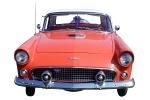 Ford Thunderbird, head-on, automobile, photo-object, object, cut-out, cutout, grill, VCCV05P10_12F