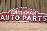 Chrisman Auto Parts sign, VCOV01P04_13