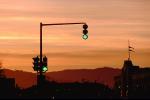 Traffic Signal Light, City Street, VCRV04P04_10.0565