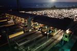 Cars, Rush Hour, Tollbooths, Early Morning, Night, Nighttime, VCRV05P04_07