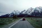 Teton Mountains, Highway, Roadway, Road, VCRV05P10_13