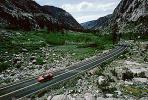 Sonora Pass, Sierra-Nevada Mountains, Highway, Roadway, Road, Car, Vehicle, Automobile, VCRV06P06_14
