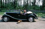 Morris Garage, Dachshund, Wiener Dog, Roadster, small dog breed, 1950s, VCRV07P12_06