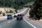 Interstate Highway I-80, Sierra Foothills, California, car, sedan, automobile, vehicles, VCRV12P02_01