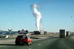 Interstate Highway I-25, Road, Roadway, smoke, cars, VCRV13P11_09
