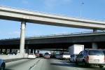 Interstate Highway I-405, Freeway, Highway, Interstate, Road, cars, traffic jam, overpass, freeway, VCRV17P11_14