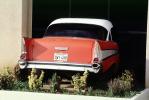 1957 Chevrolet Bel Air, fins, car, taillight, rear, tail light, back end, 1950s, VCRV22P11_19