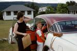 1955 Buick Roadmaster, 4-door, Mother, Son, Woman, Boy, 1950s, VCRV23P14_01