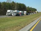 Bunch of Trucks, Interstate Highway, Semi-trailer truck, Semi, VCTD01_065