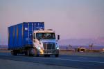Freightliner Semi, Mojave-Barstow Highway 58, VCTD03_139