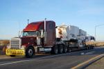 Oversize Load Semi, Highway 58, VCTD03_196