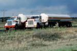 Gas Tanker Trucks, Interstate Highway I-40, White Motor Company, International Trucks, VCTV02P09_15B
