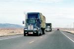 north of Salina, Highway-28, Kenworth, Hay Truck, road, Semi-trailer truck, Semi, VCTV03P13_05