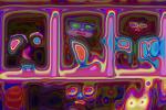 Psychedelic Cable Car, Many Faces, psyscape, VRCV02P10_17D