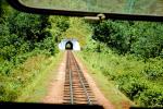 Tunnel, Railroad Tracks, Rainforest, Bukit Besi, 1950s, VRFV01P01_07.3289