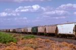 Southern Pacific, Hopper, rolling stock, southern New Mexico, USA, VRFV03P12_15.0586