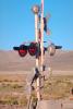 crossing gate signal, Black Rock Desert, Gerlach, Nevada, Caution, warning, VRFV04P03_01.3291