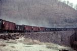 Hopper Railars, Conrail 3209 Train, Horseshoe Curve, Blair County Pennsylvania, VRFV06P07_11