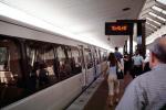 Metro passengers, woman, man, train, VRHV02P12_10