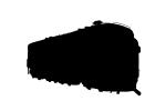 Diesel Electric Locomotive Silhouette, engine silhouette, logo, shape, 1950s, VRPV03P03_18M