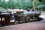 Harry J. Grant, coal-fired steam engine, 4-4-2, #1916, Milwaukee County Zoo, miniature rail, steamer, September 1970, VRPV07P06_01