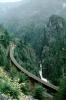 Cheakamus Canyon, Railroad Tracks, forest, river, rapids, Canada, VRPV08P13_06
